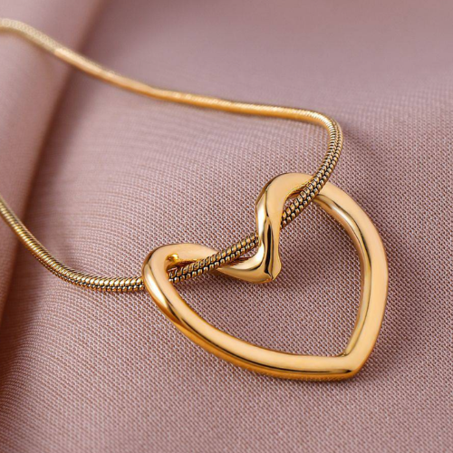 Heart Knot Necklace