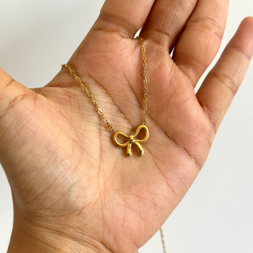 Bow Necklace Set