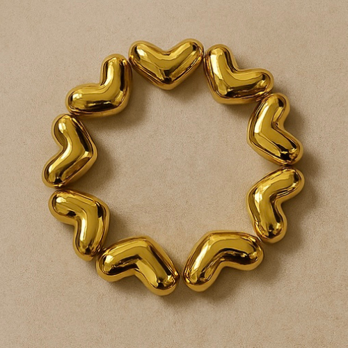 Bold Hearts Bracelet